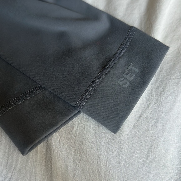 Set Active Luxeform High-Waisted Gray Leggings XS - Picture 10 of 10